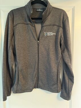 Fossa Gray Full-Zip Jacket with Southern New Hampshire University Logo